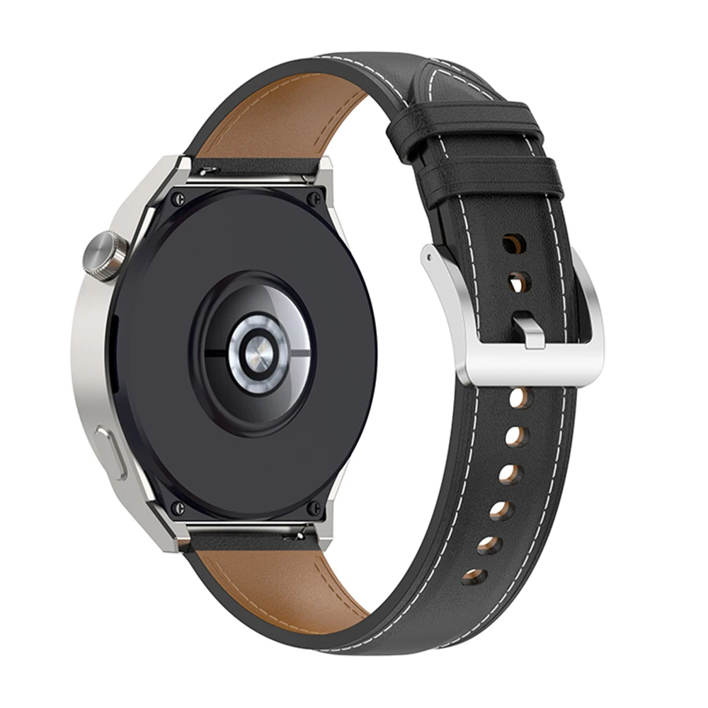 

20/22mm Leather Strap for Huawei Watch GT3 Pro 46MM Bracelet Watchband for GT3 Pro 43MM Replacement Smartwatch Accessories