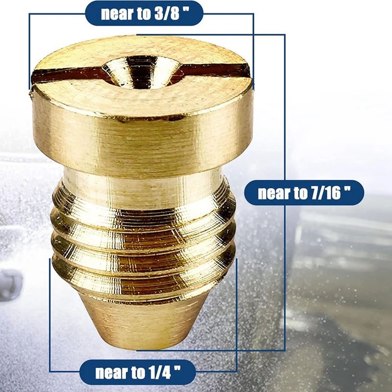 Отверстие 1 мм для пенной пушки и пенообразователя универсальные наконечники