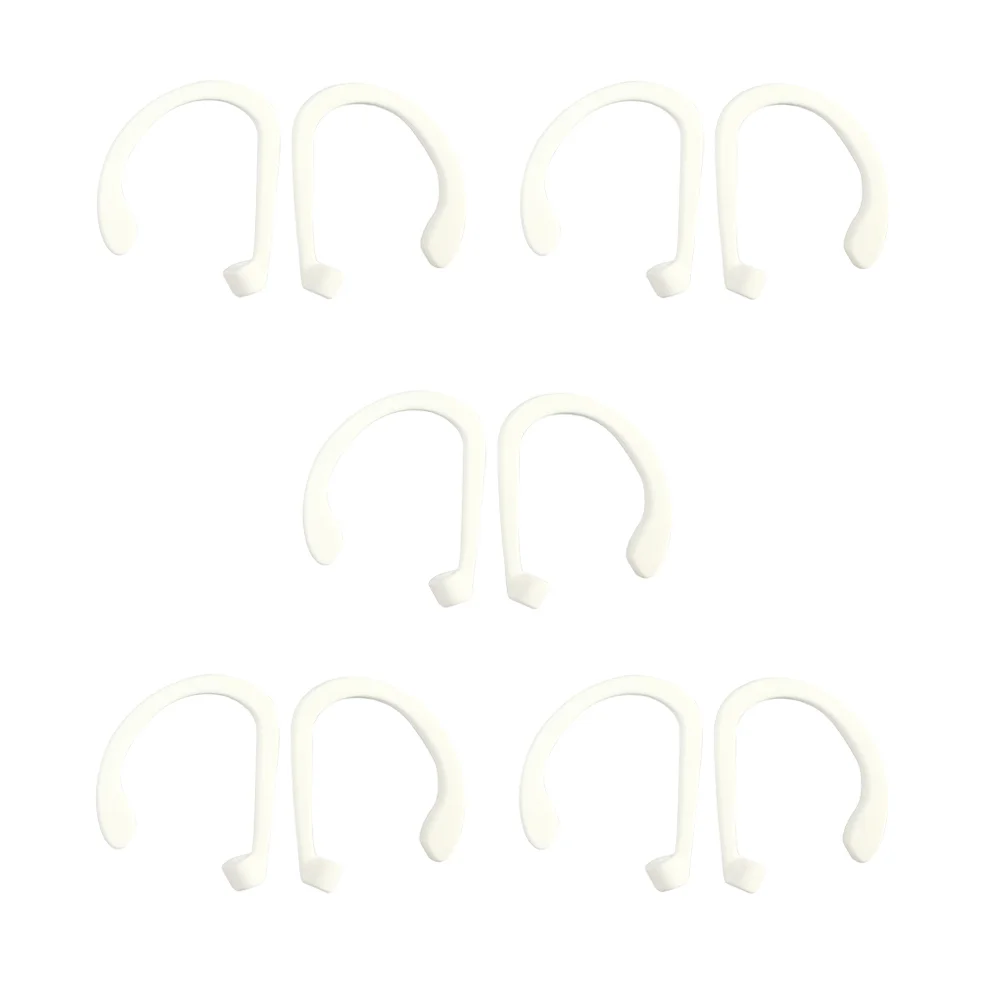 

5 Pairs Creative Earphone Hook Silicone Headphone Ear Hook Hanger Earhooks