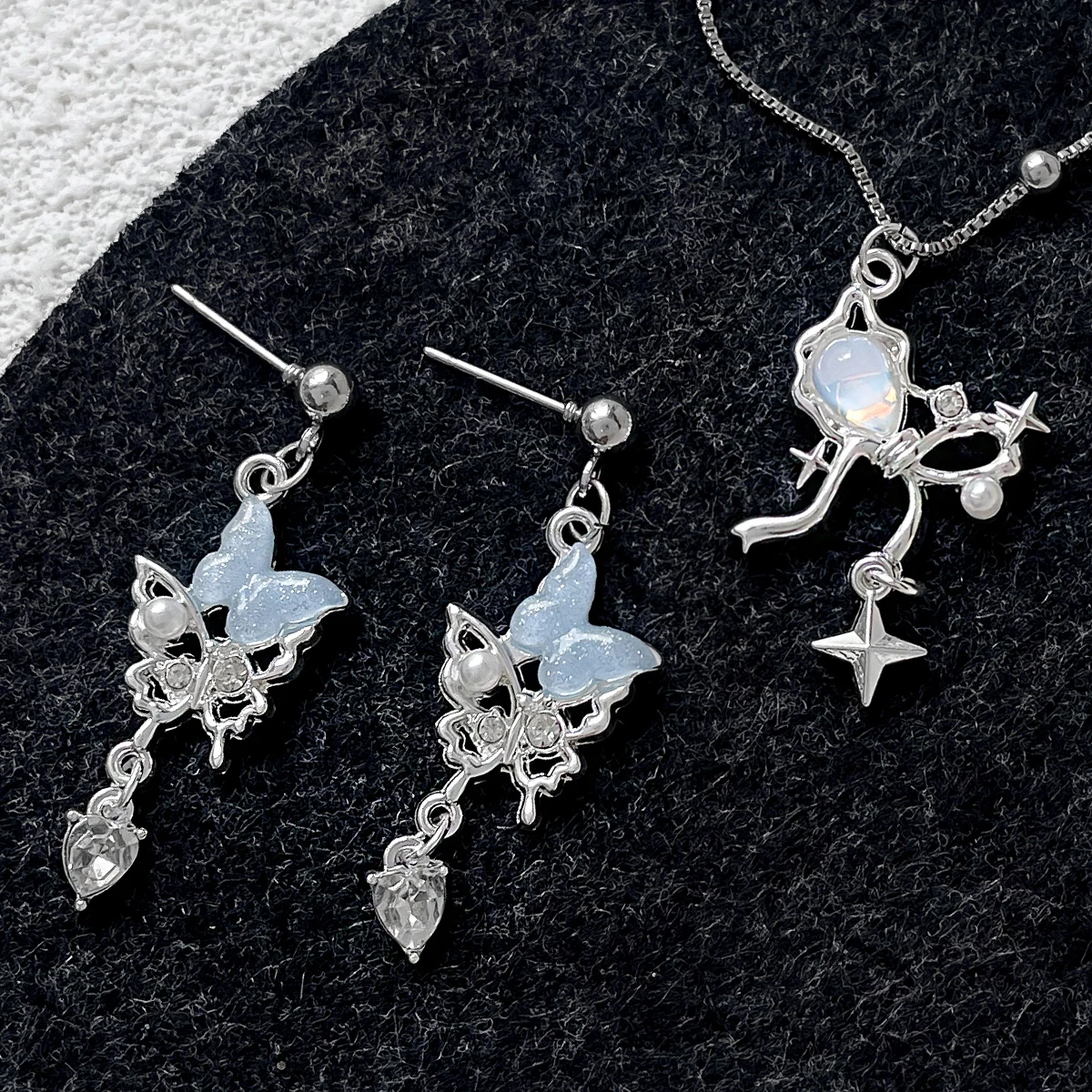 6 шт. сплав Dreamstar Planet Moon бабочка кулон Diy ювелирные изделия ручной работы ожерелье