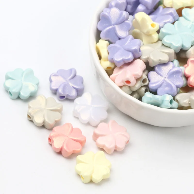 

50 шт., блестящие акриловые бусины для изготовления ювелирных изделий, 15 мм