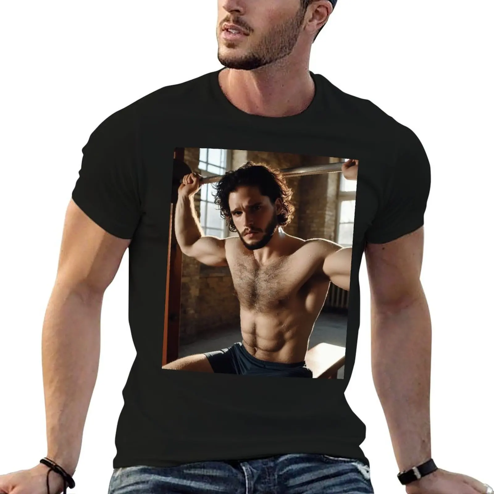 Комплект Харутон футболка без рубашки корейская мода винтажные футболки простая