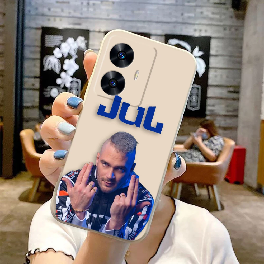 Чехол для телефона France Hot Rapper Singer JuL Realme C65 C63 C53 C35 C55 C33 C30 C21Y C20 C12 C11 GT 2 XT NARAO 20 30 50