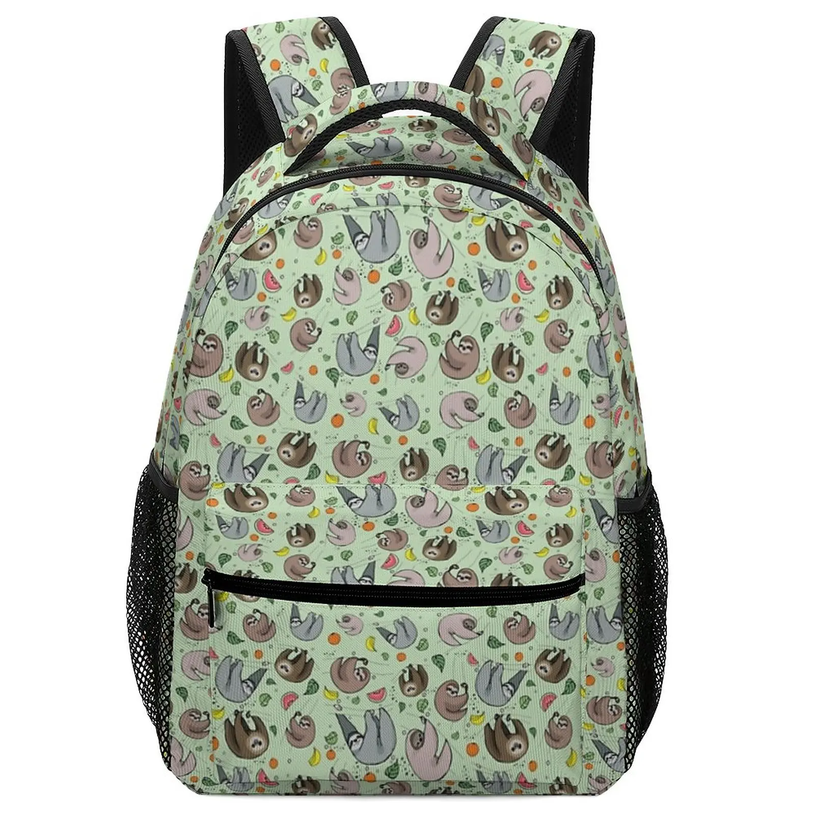Cute Sloths School Supplies for Girls Boys Teenagers Art  School Bags Backpack Kids Children Custom With Name