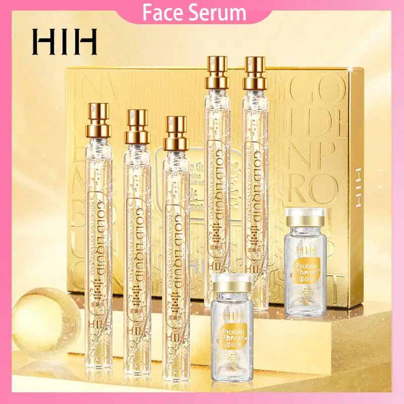 

Face Serum Gold Protein Thread Collagen Silk Facial Serum Anti-Aging Smoothing Firming Moisturizing Fade Fine Line Skin Care Hot