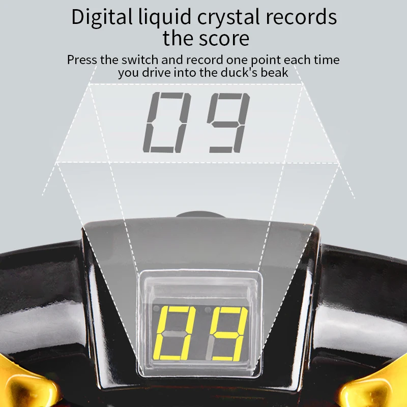 Детская новинка игрушки для стрельбы с светильник светкой голодная утка