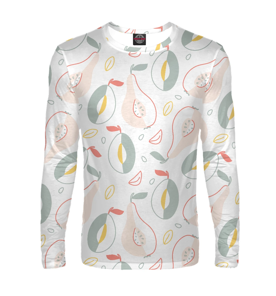 Лонгслив Груша и слива Фруктовый микс