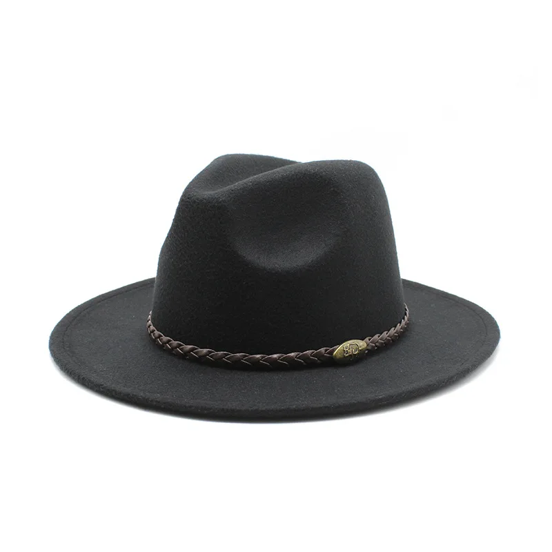 

New Fedora Hat For Women Elegant Fashion Formal Wedding Decorate Church Cap Panama Party Jazz Hat chapeau femme