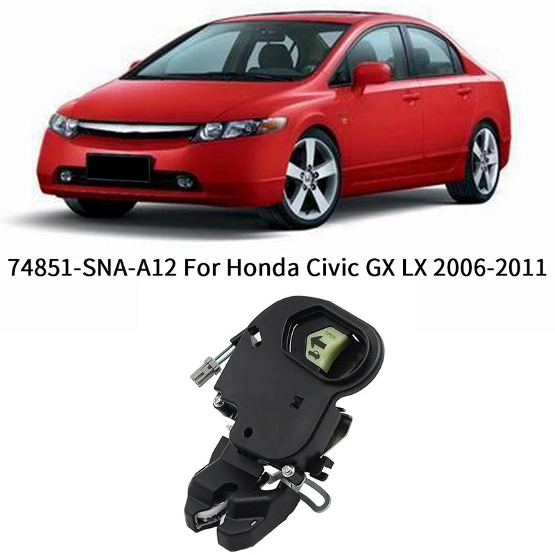 Крепление багажника привод замка защелки в сборе для Honda Civic GX LX 2006-2011 запасные