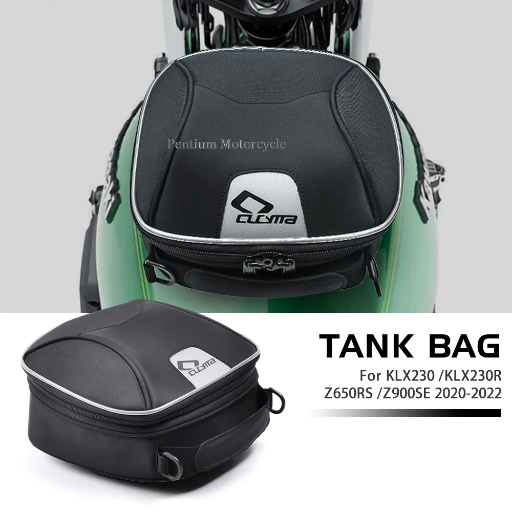 Motorcycle Fuel Tank Lock Bag Flange For Kawasaki Z900SE Z650RS Z 650 RS 50th Z 900 SE KLX230 KLX230R KLX 230 R 2020 2021 2022
