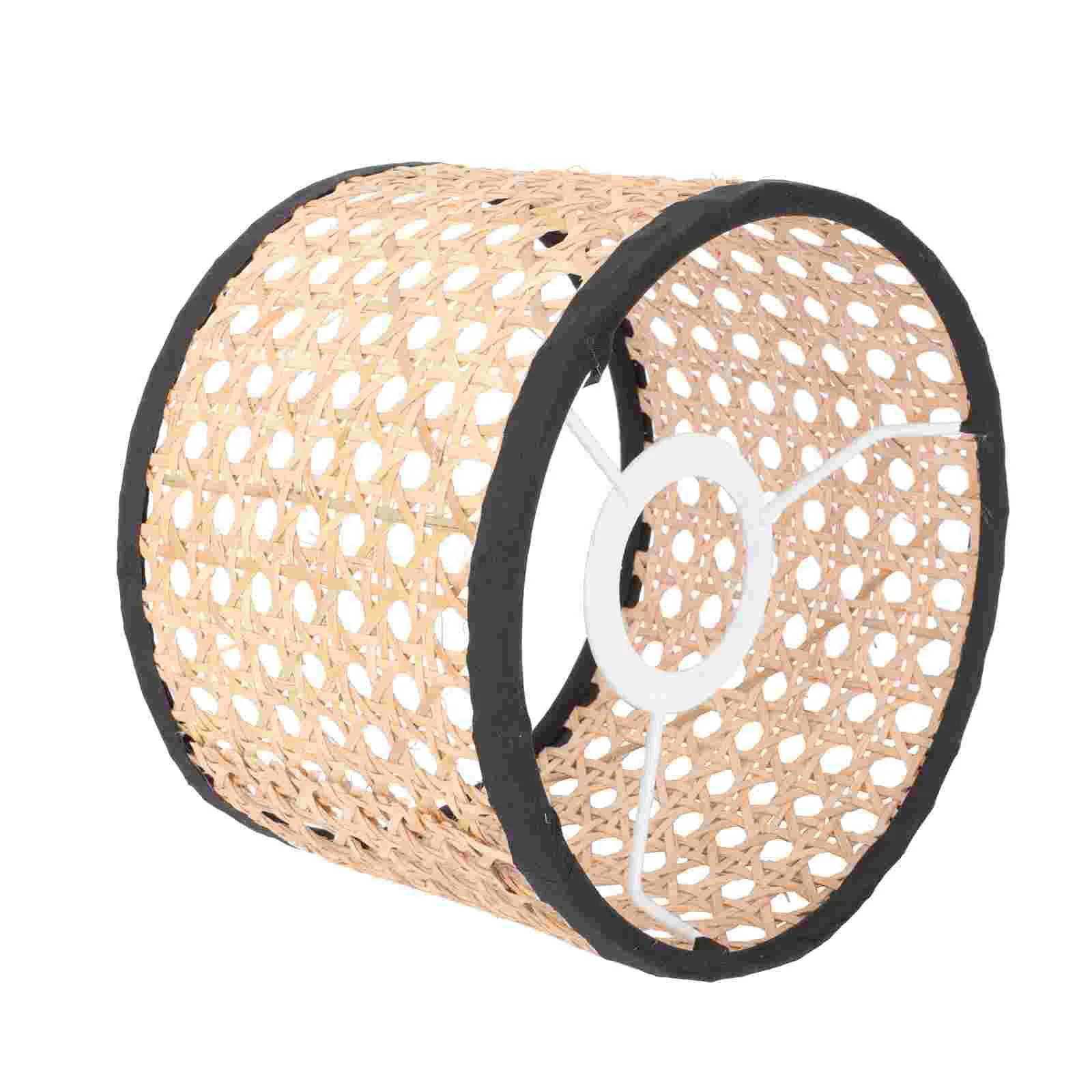 Simple Hand Woven Craft Lampshade Household Lamp Cover Home Lamp Accessory