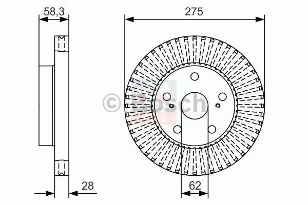 

0986479 A97 for DISK ON (AD) 08 HILUX 2.5d4-d