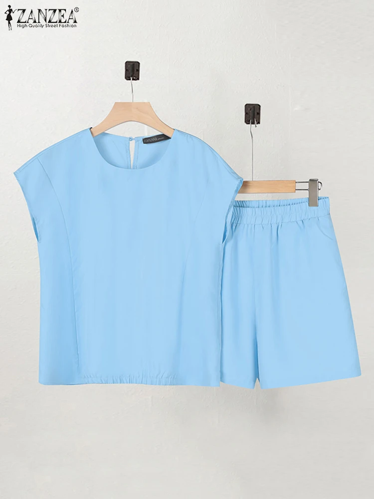 Женский летний комплект из двух предметов ZANZEA