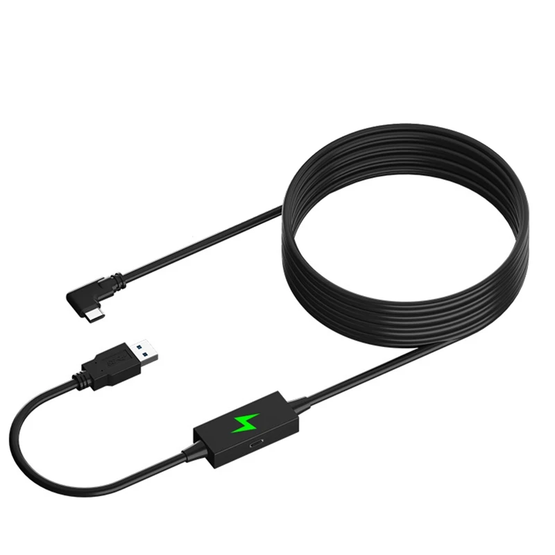 

VR Link Cable For Oculus Quest 2/Pro, USB 3.0 Type A To C Cable For VR Headset Accessories And Gaming PC