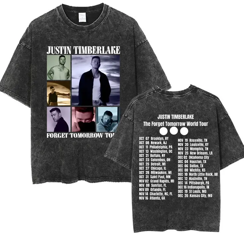 Футболка мужская свободная в стиле ретро готический стиль хип-хоп промытый