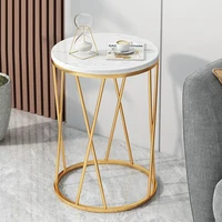 Light Luxury Corner Coffee Table Simple Balcony Side Tables Nordic Coffee Desk Small Bedside Shelf Outdoor Furniture HY50CT