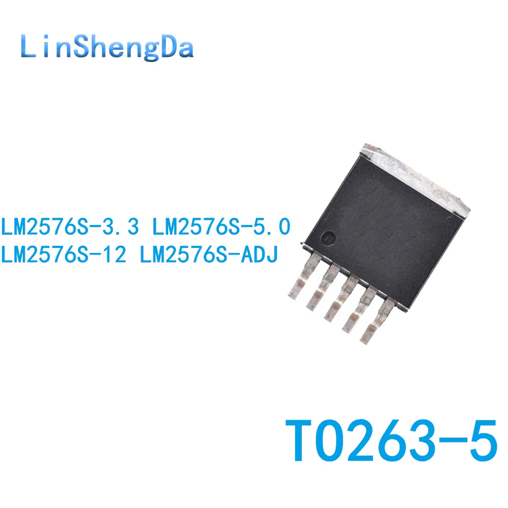

10 шт LM2576 LM2576S-5.0V/3,3 V/12V/ADJ chip TO-263-5 чип регулятора напряжения