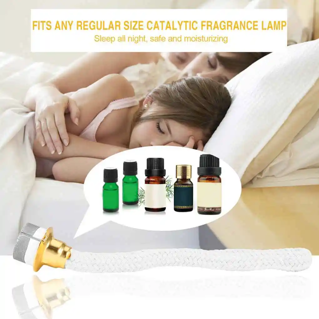 

1PCS hot selling small alternative perfume oil lamp wick catalytic burner diffuser aromatherapy