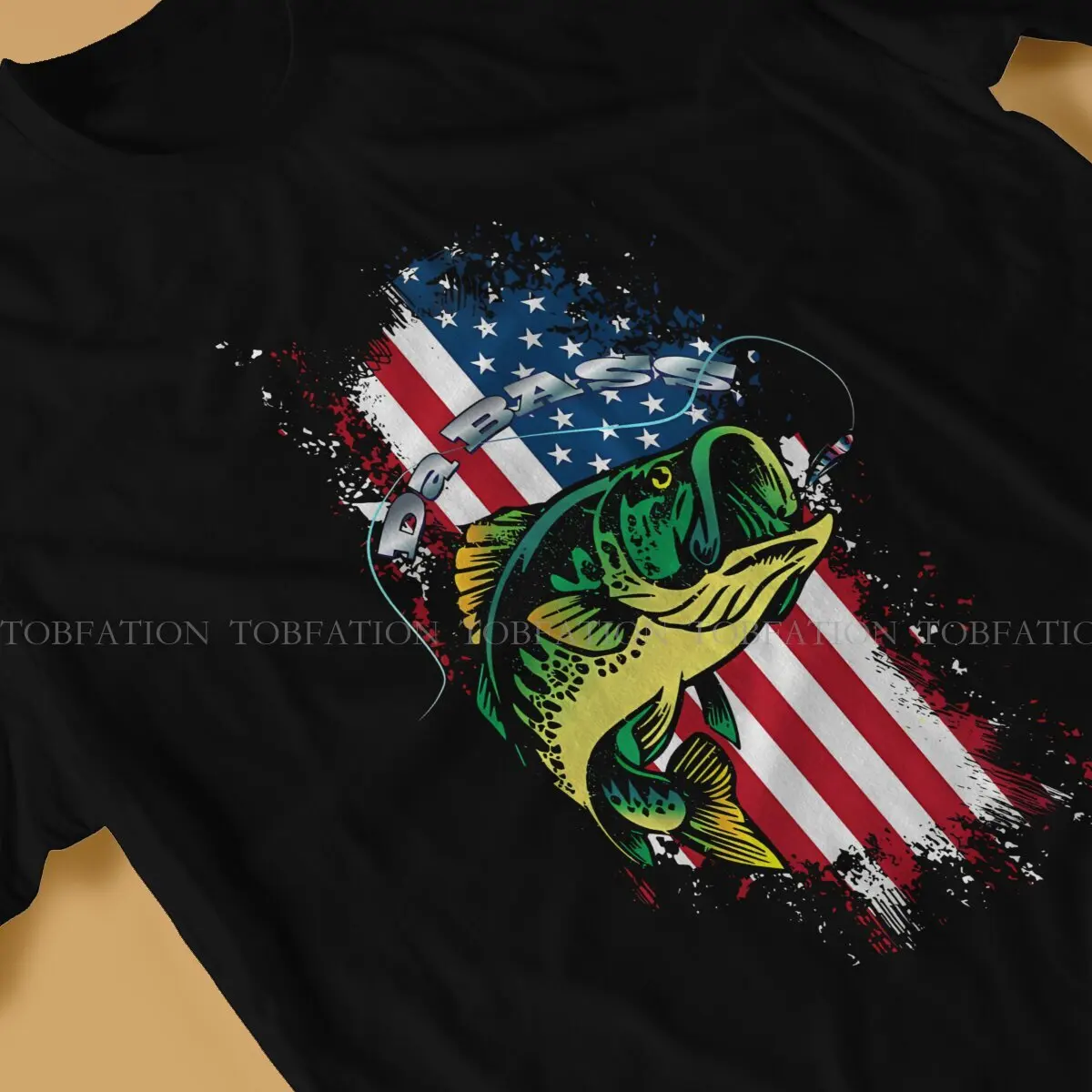 Повседневная футболка Dabass Стильные топы для рыбалки и приманки удобная мужская