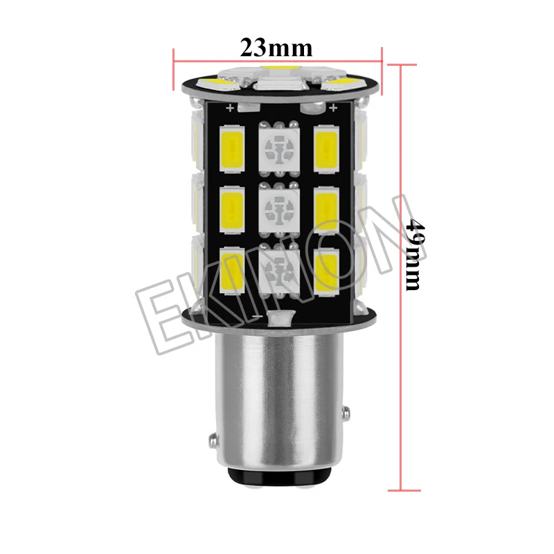 10 шт. стробоскопическая вспышка 1157 BAY15D P21/5 Вт задние фонари для мотоцикла работы