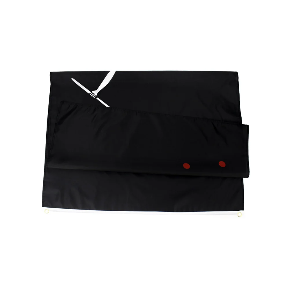 

Flagpirateskull Banner Yard Garden Edward Teach Heart Double Sided Headertapestry Hanging Blackbeard Flags Favors Party House