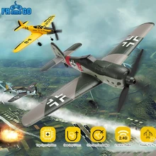 FW190 P39 BF109 RC Fighter EPP Foam 402mm Wingspan One Key Aerobatic Warbird 2.4G 4CH 6-Axis RTF RC Airplane Toys Gifts