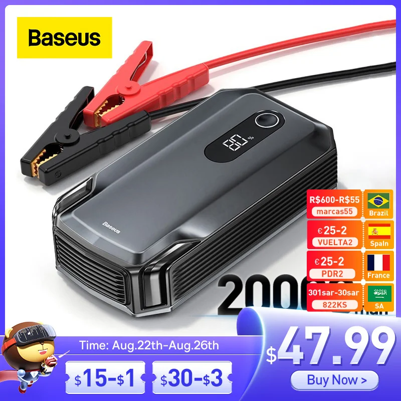 	Baseus 20000mAh Car Jump Start	