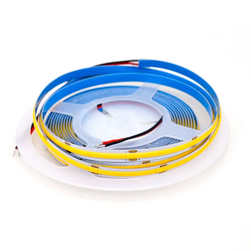 FCOB LED Strip Light 360 528 LEDs High Density Flexible FOB COB Led Lights RA90 Warm Nature Cool White Linear Dimmable DC 24V. |