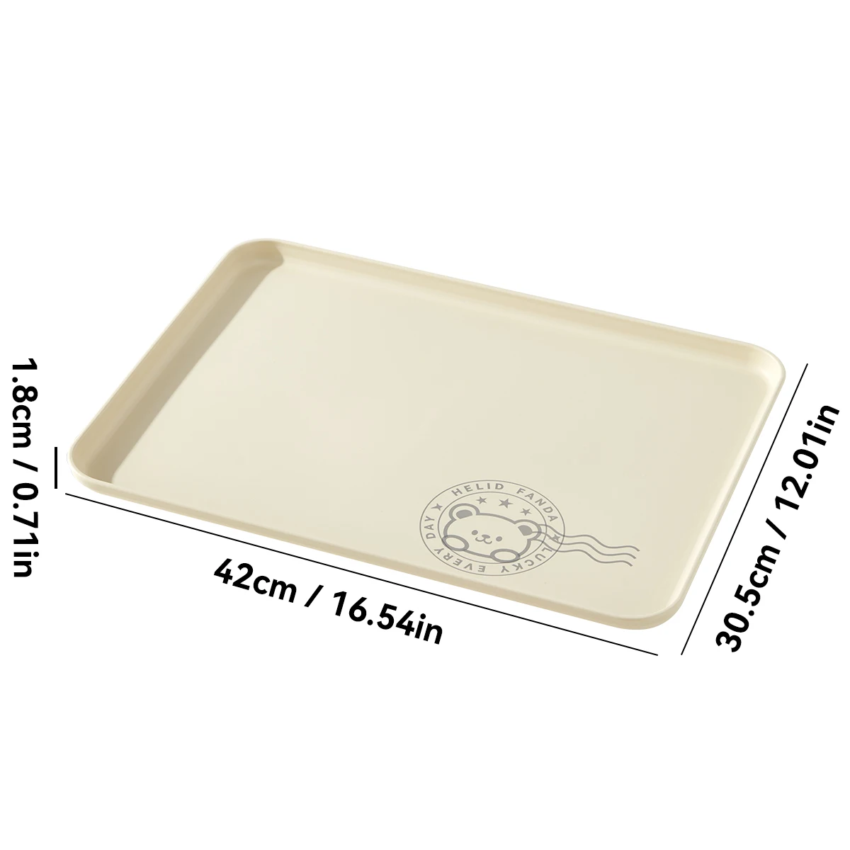 

WORTHBUY Штабелируемый пластиковый поднос для фруктов и десертов