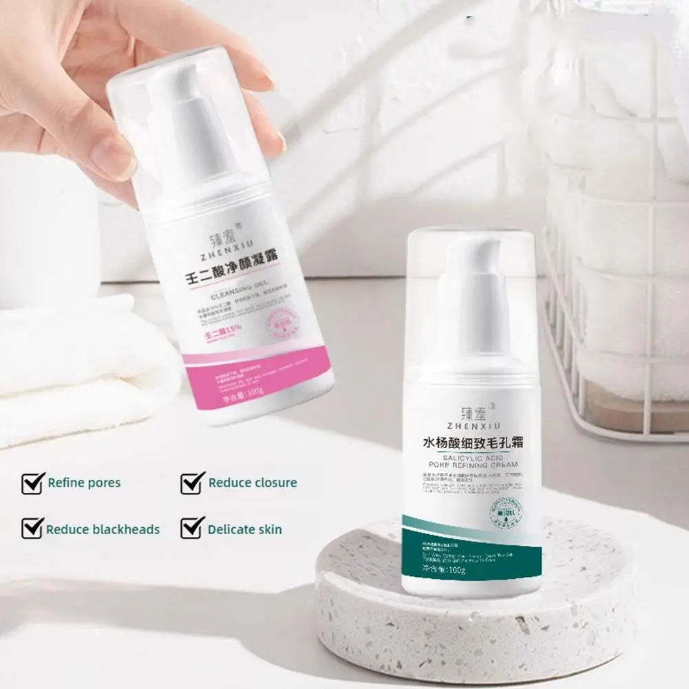 Крем для очистки пор с салициловой кислотой сжимает поры устраняет черные точки