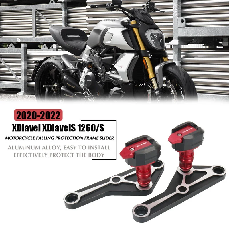 

For Ducati XDiavel/S Diavel 1260/S 1262/S Motorcycle CNC Falling Protection Frame Slider Fairing Guard Crash Pad Protector