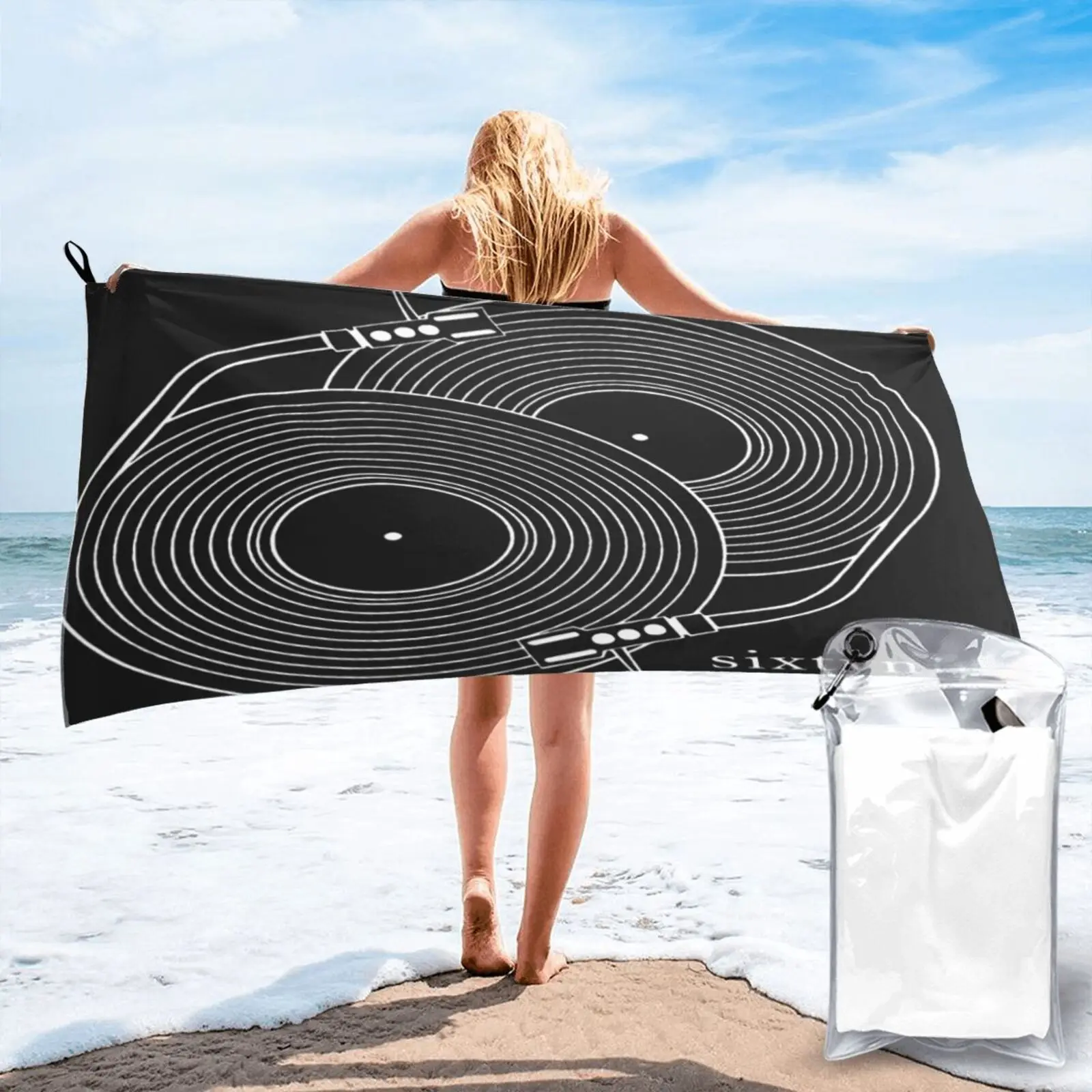 

Phonograph SweaT 69 Lp Technics, пляжное полотенце, комплекты аксессуаров для ванной комнаты, полотенце для лица, пляжное одеяло
