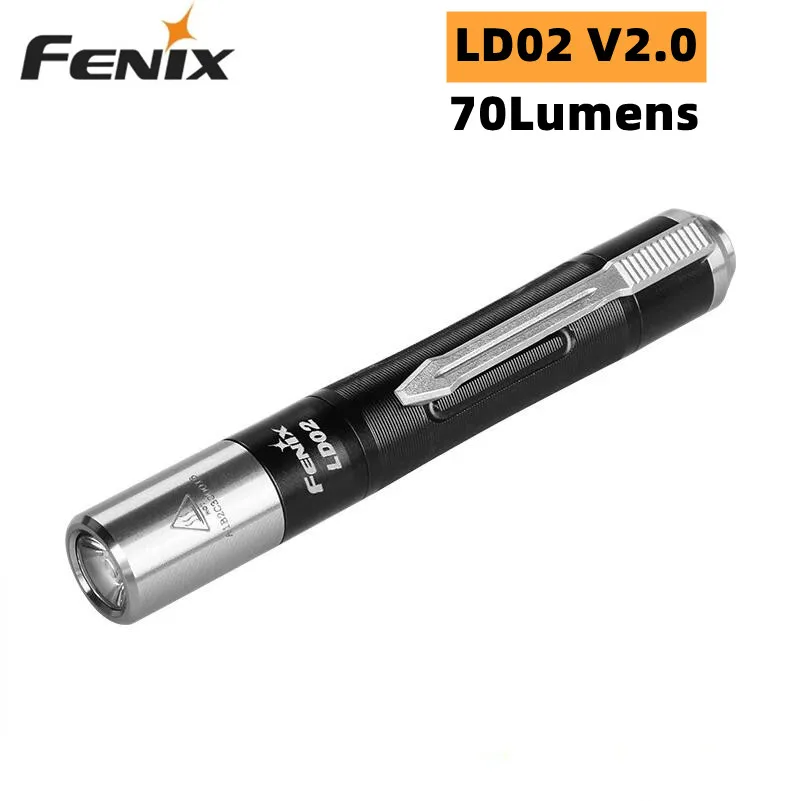 

Фонарик Fenix LD02 V2.0, 70 лм, 90, CRI, для повседневного использования