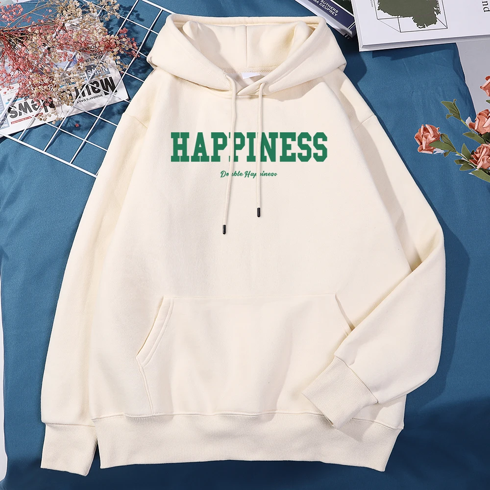 

Happiness Double Happiness Printing Men'S Hoodie Classic Creativity Tracksuit Fashion Quality Clothing Vintage Harajuku Hoodies