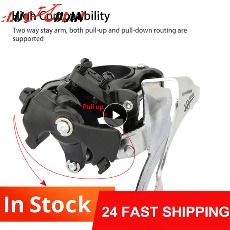 

MicroNEW 7/8/9/10/11 Speed Bicycle Front Pull Bicycle Rear Transmission Left/right Shifter 42-34-24T For MTB Highway Bicicleta