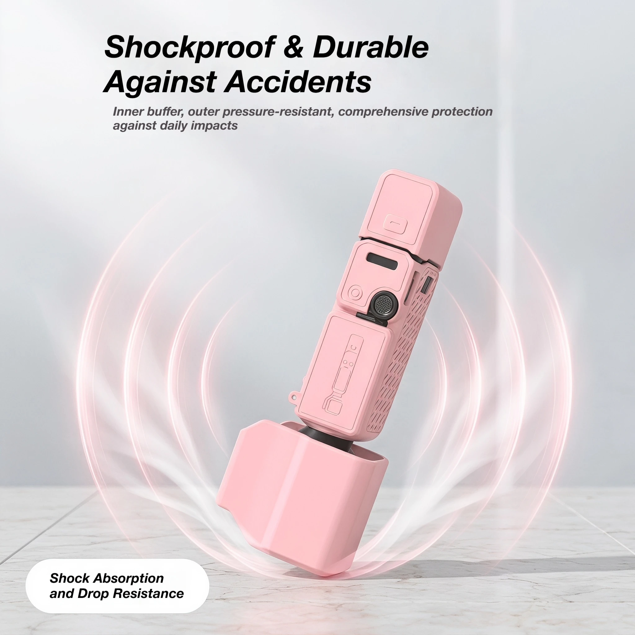 Фото Чехол для DJI Osmo Pocket 4P, силиконовый защитный чехол, защитная крышка для экрана и объектива, защита от царапин, аксессуары для Pocket 4 Pro. №4