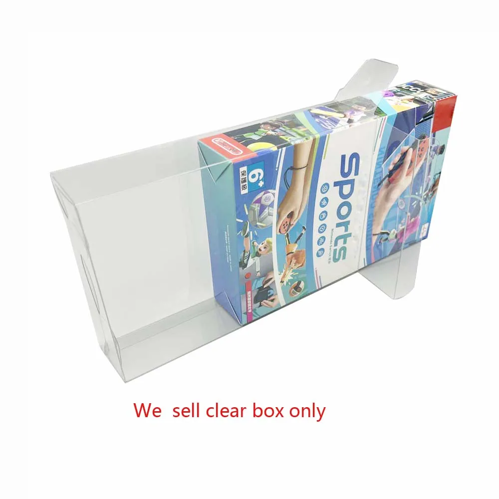 

Plastic cover For Switch Sports Edition Collect Protection Box Transparent Display Box