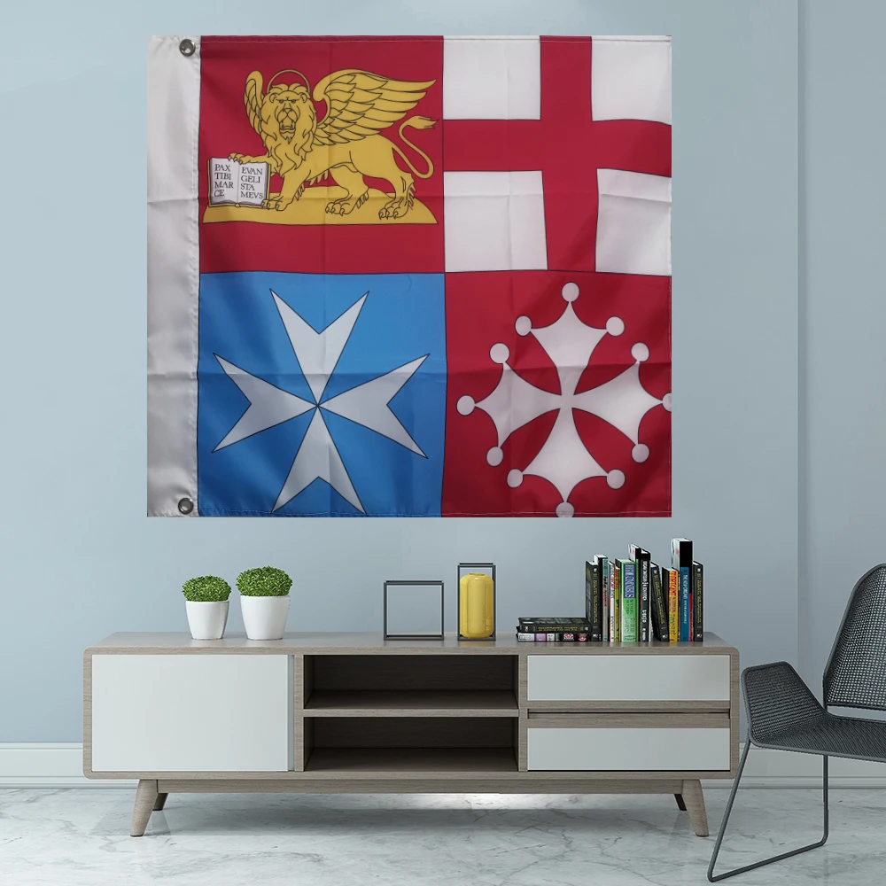 Печатный висячий баннер с изображением флага Италии, штекер из полиэстера, 3 х3 фута, 90 х90 см Печатный висячий баннер с изображением флага Италии, штекер из полиэстера, 3 х3 фута, 90 х90 см