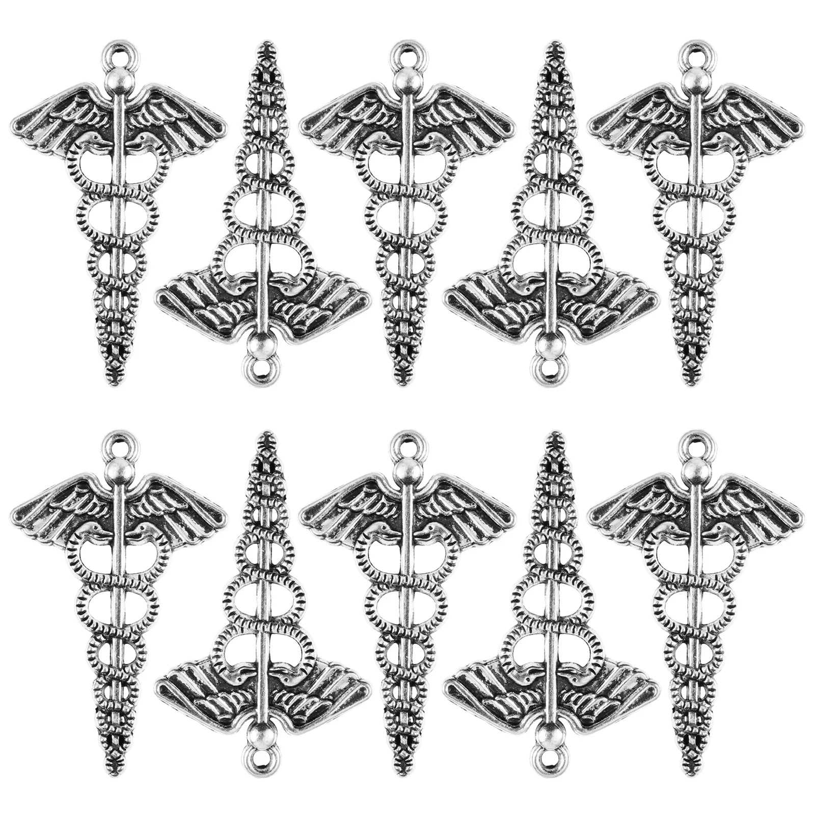 

10 pcs Pendant Charms Fashion Jewelry Making Accessory Hanging Pendant for Earring Necklace Bracelet