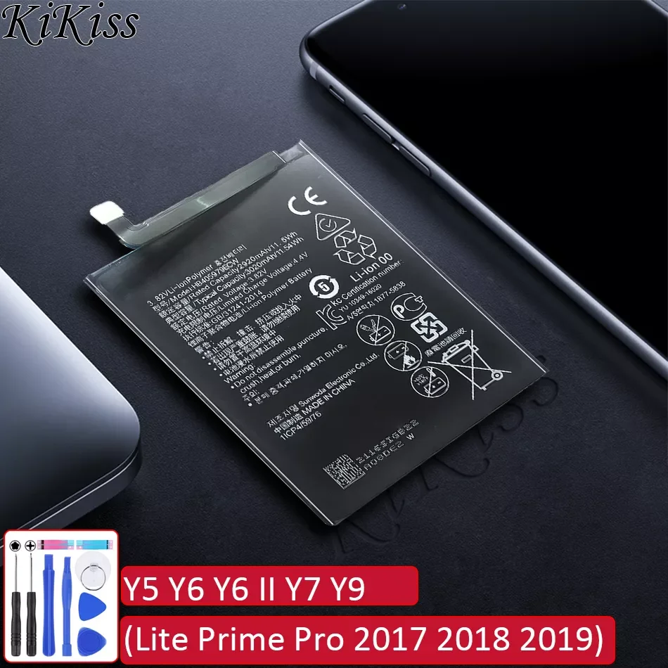 

HB405979ECW Battery For Huawei Y5 Y6 Y6 II Y7 Y9(Lite Prime Pro 2017 2018 2019)/DRA-L01 L02 L21 L22 L23 DRA LX1 LX2 LX3 LX5