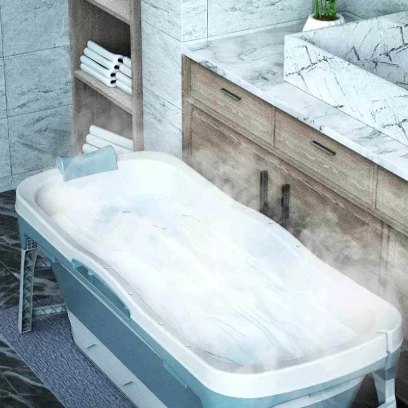 Ванны для ванной комнаты Портативная ванна взрослых Мобильная простая спа-салон