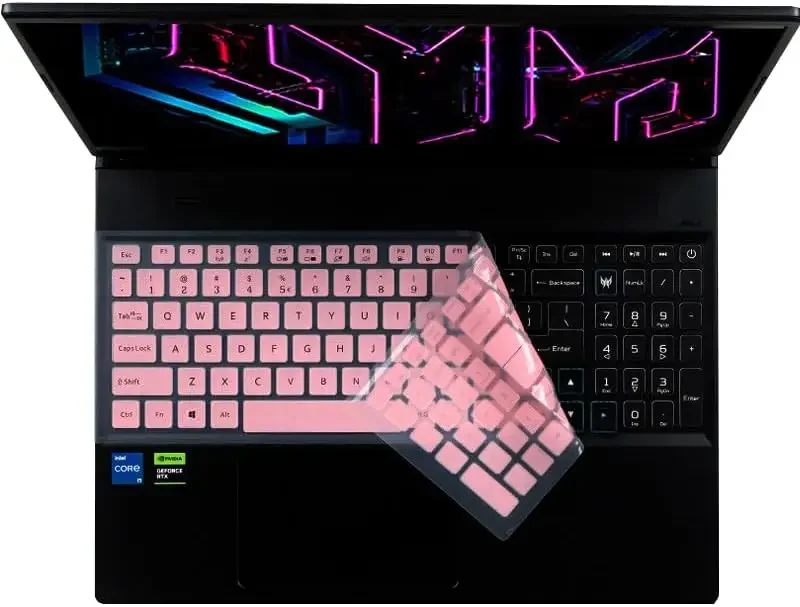 Силиконовый чехол для клавиатуры ноутбука Acer Predator Helios Neo 16 2024-i7 14700HX PH16-72/Neo16 PHN16-72