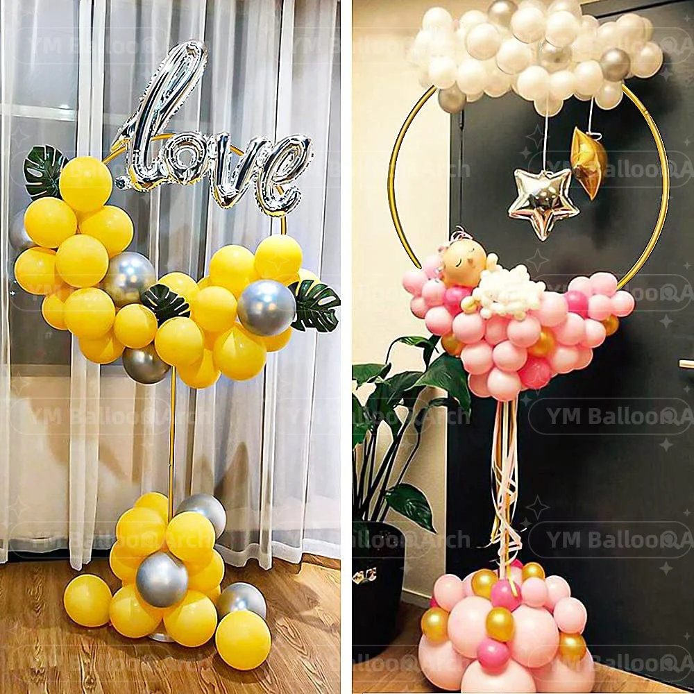 Кованое железное кольцо с воздушным шаром свадебные реквизиты столешница аркой