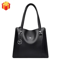 womens leather handbag bags 2021 new females minimalistic crossbody shoulder bag large capacity commuter ladys tote bag