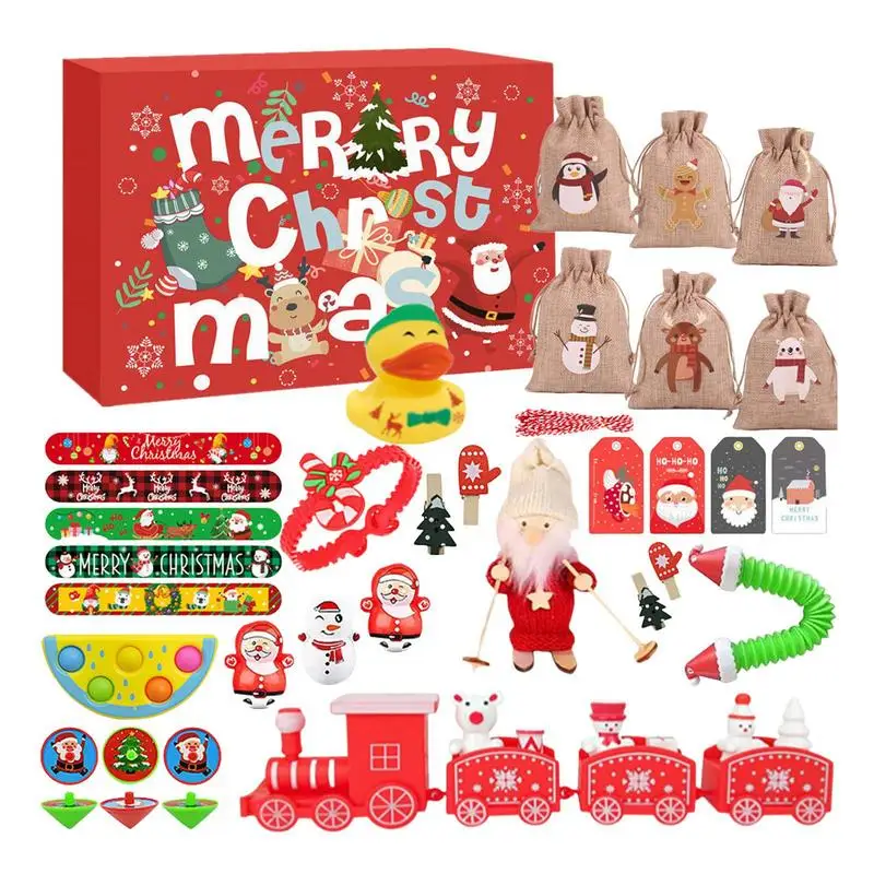 

Christmas Surprise Toys Present Set Educational Toys Novelty Gift Box KidsParty Favor Sets For Christmas Gift Parent-Child
