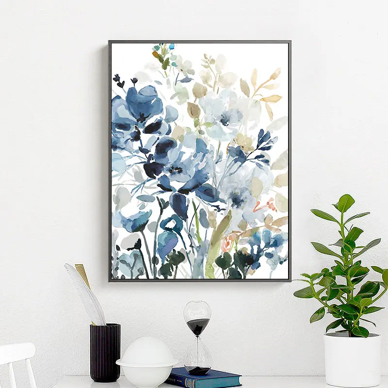 

Flowers Vintage Wall Posters Pictures Canvas Interior Paintings Free Shipping Scandinavian Decor Art New Store Home Decoration