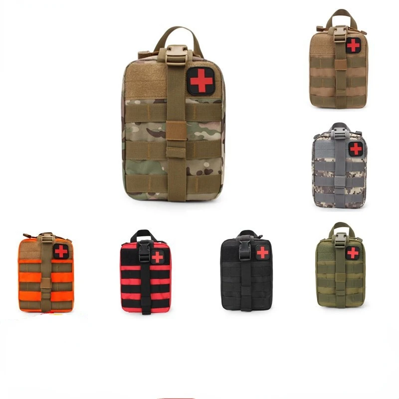 

Tactical Waist Bag Military Quick Release First Aid Kit Medical Camping Hunting Accessories Pack Outdoor Survival
