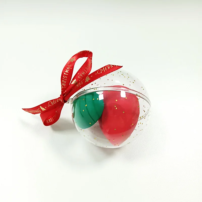 Рождественская губка для макияжа косметическая пуховка комбинированное