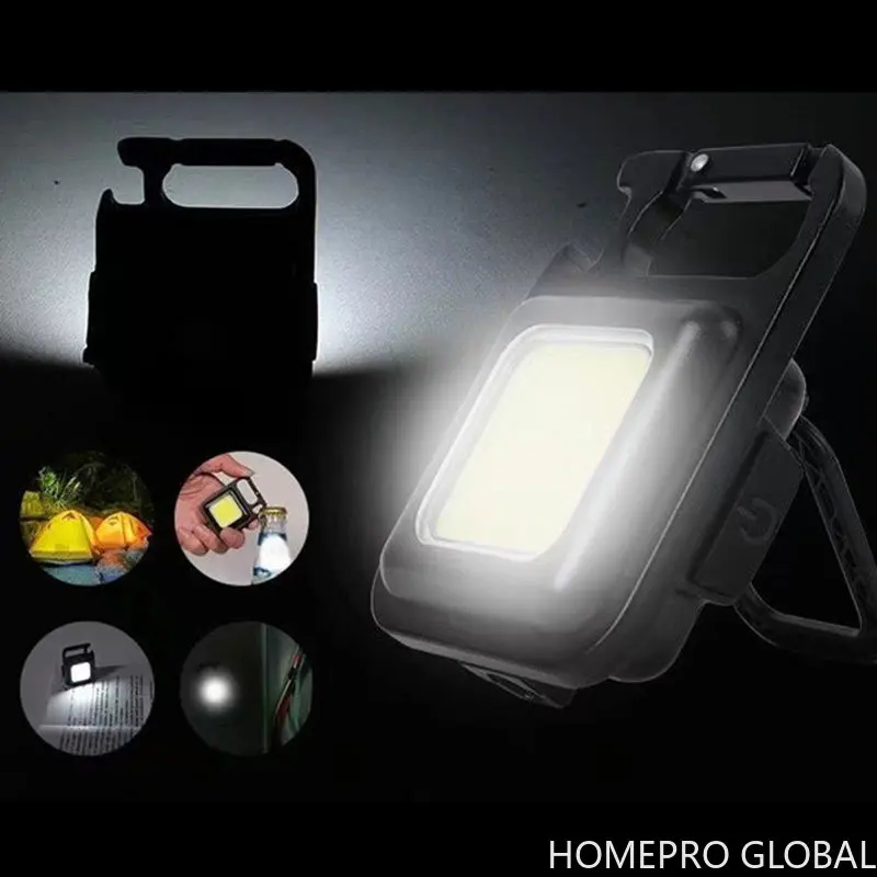 

Компактная светодиодная вспышка, USB перезаряжаемая лампа, портативная карманная вспышка, фотовспышка для улицы, кемпинга, маленький штопор