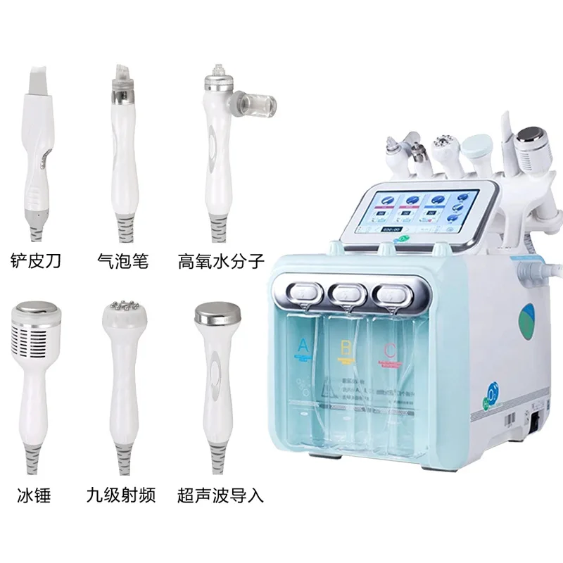 Косметический инструмент с пузырьками водорода и кислорода вводит впрыск